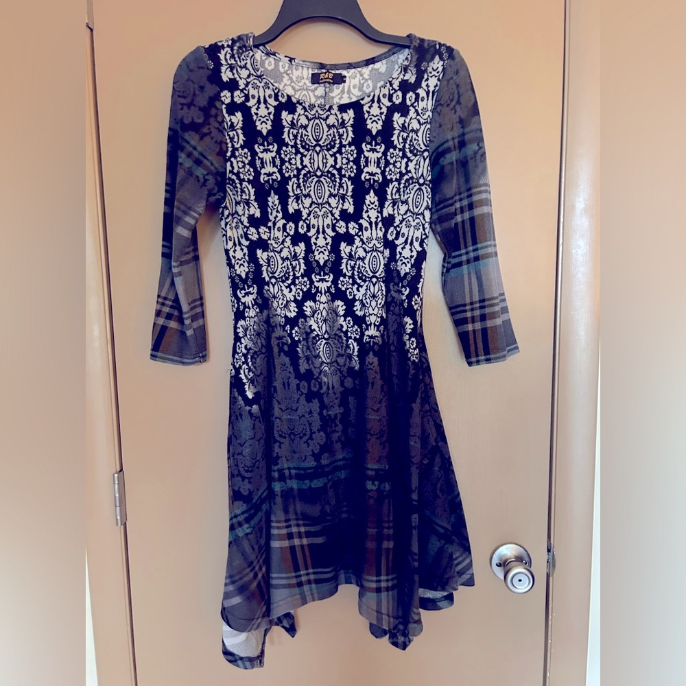 Soft Flannel Plaid Dress